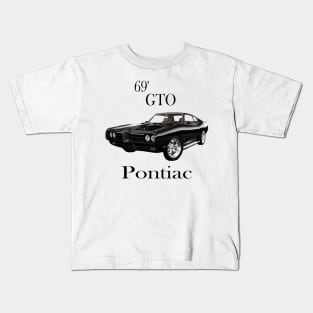 69 GTO Pontiac Kids T-Shirt